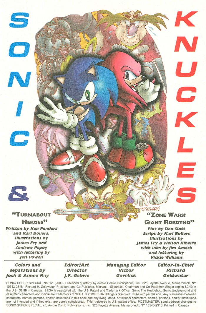 Sonic - Archie Adventure Series (Special) 2000a  Page 01